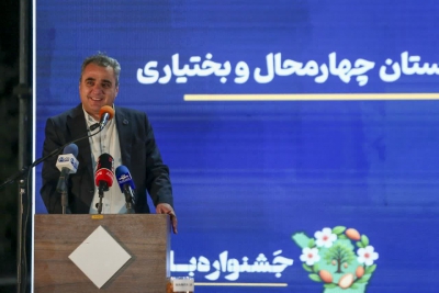 برگزاری جشنواره بادام در شهرستان سامان